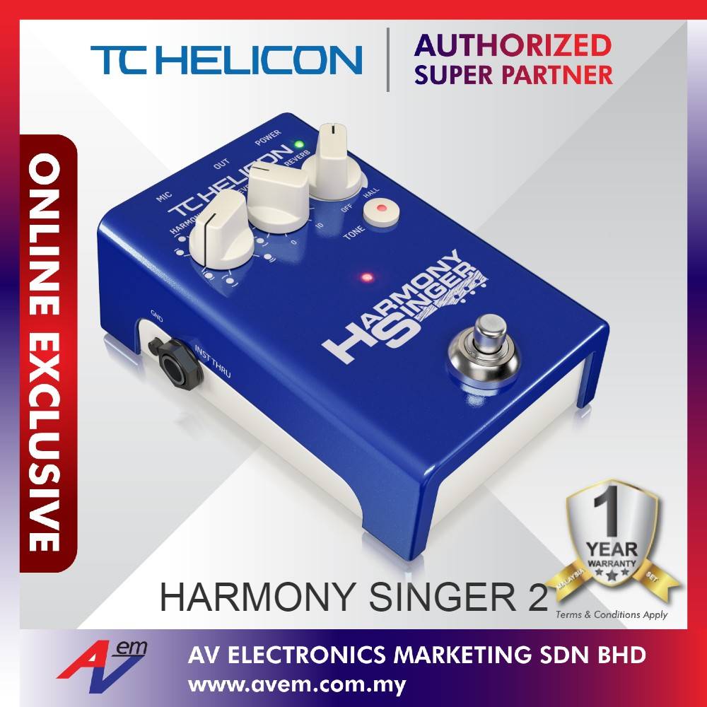 tc helicon harmony singer 2 without guitar - Trinity